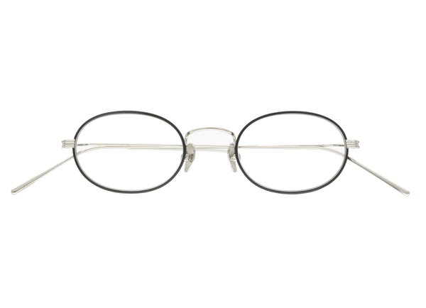 Rio Optical / Matte Black & Silver Titanium & Blue - Light Lens - Shade Files